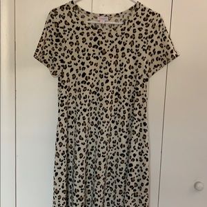 🐆 Leopard Print LulaRoe Jessie Dress